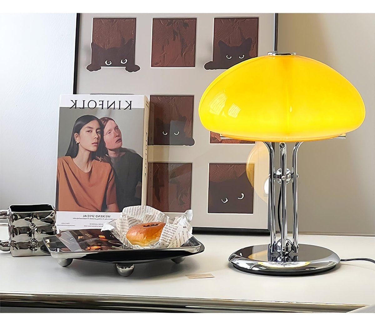 Laissez-vous Charmer par la Lampe Pilz Bauhaus de 30cm x Hauteur