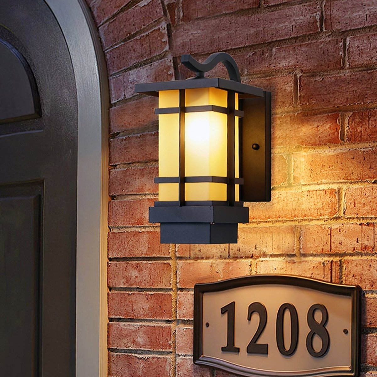 Apportez une Touche D'élégance avec la Retro Buitengevel Wandlamp