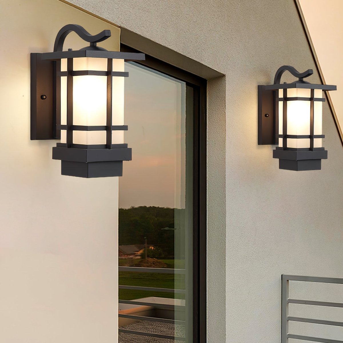 Apportez une Touche D'élégance avec la Retro Buitengevel Wandlamp