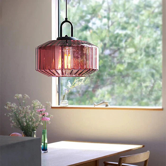 Éclairez votre Espace avec Cette Hängelampe Nordic Retro Glazen élégante