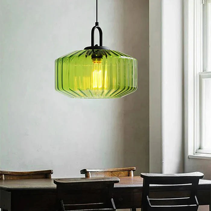 Éclairez votre Espace avec Cette Hängelampe Nordic Retro Glazen élégante