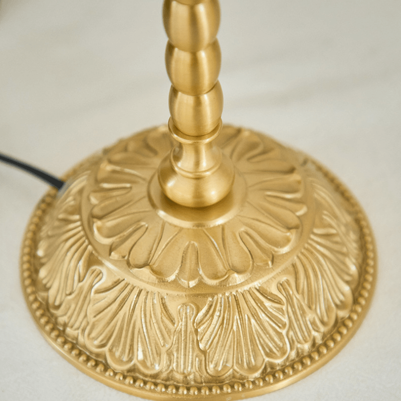 Lampe Rose au Design Vintage et élégant en Laiton Massif