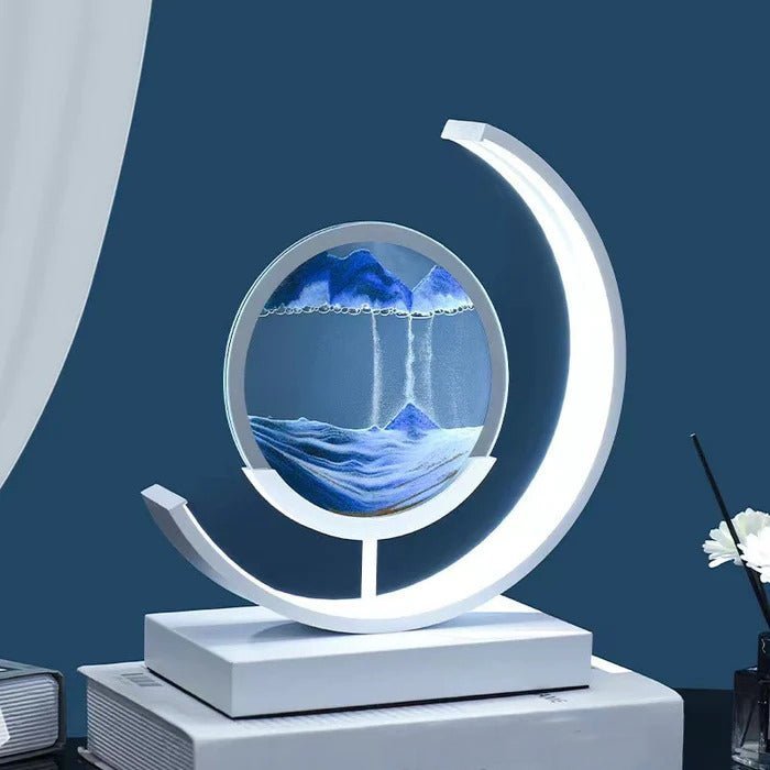 Lampe D'intérieur avec Sable Coloré et Fascinante 3d Dynamisme