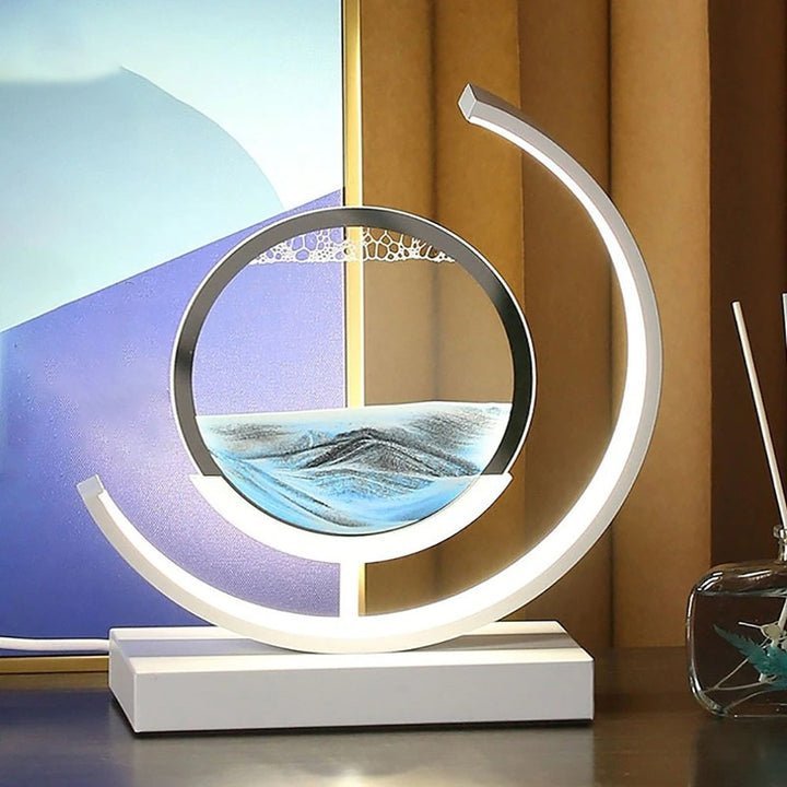 Lampe D'intérieur avec Sable Coloré et Fascinante 3d Dynamisme