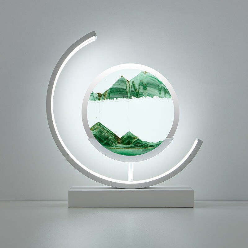 Lampe D'intérieur avec Sable Coloré et Fascinante 3d Dynamisme