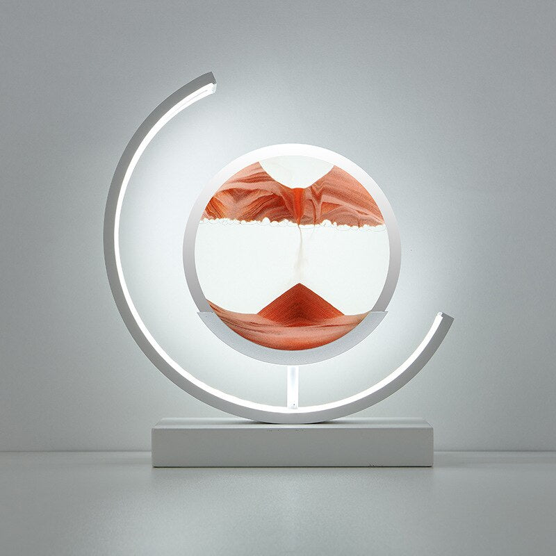 Lampe D'intérieur avec Sable Coloré et Fascinante 3d Dynamisme