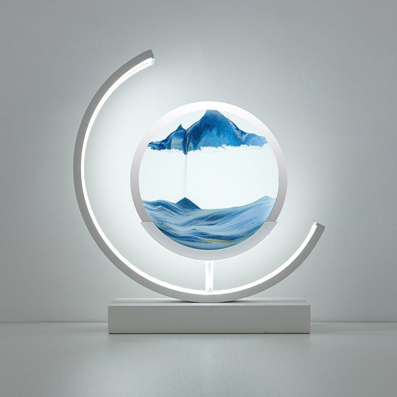 Lampe D'intérieur avec Sable Coloré et Fascinante 3d Dynamisme
