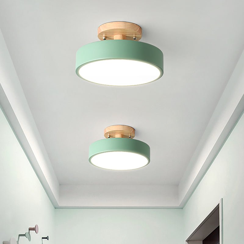 Trommel Deckenleuchte Scandinave pour éclairer votre Flur avec élégance