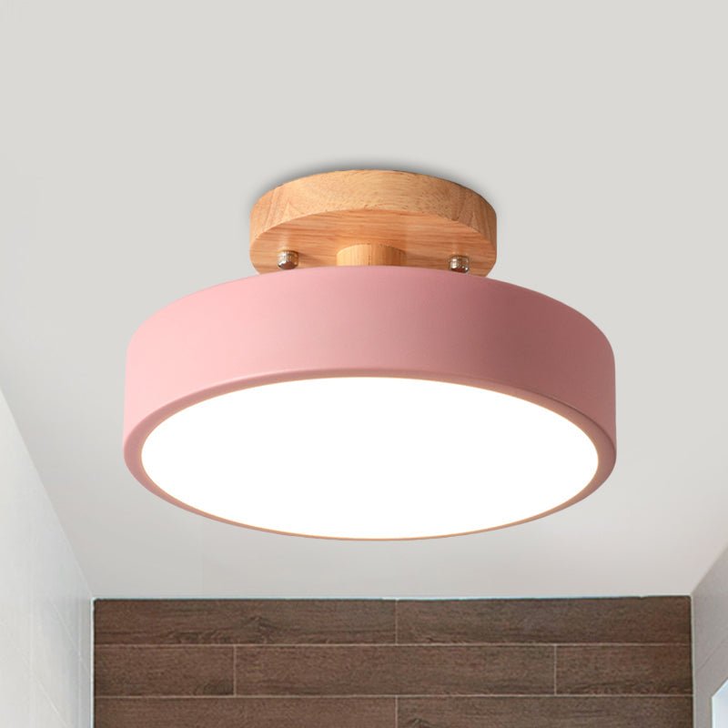 Trommel Deckenleuchte Scandinave pour éclairer votre Flur avec élégance
