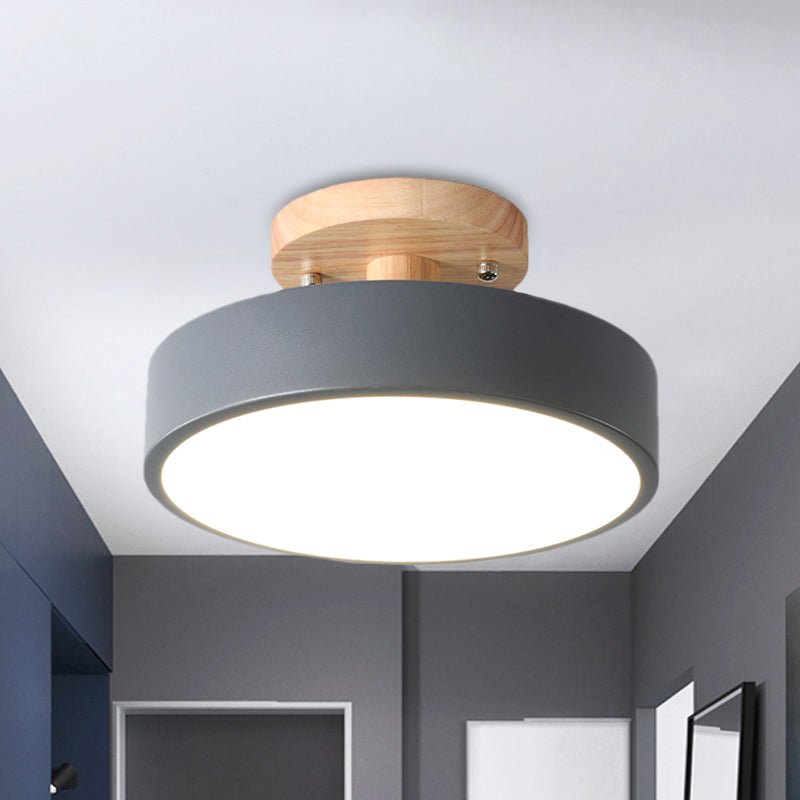 Trommel Deckenleuchte Scandinave pour éclairer votre Flur avec élégance