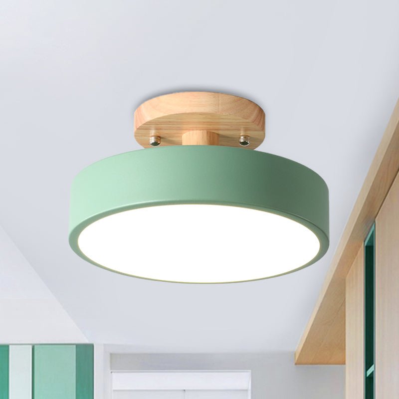 Trommel Deckenleuchte Scandinave pour éclairer votre Flur avec élégance
