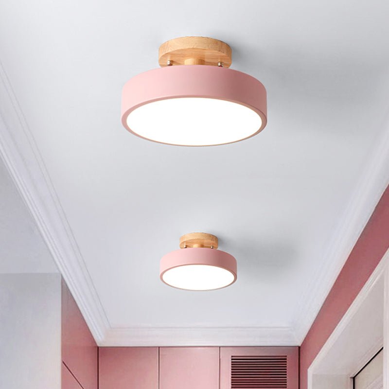 Trommel Deckenleuchte Scandinave pour éclairer votre Flur avec élégance