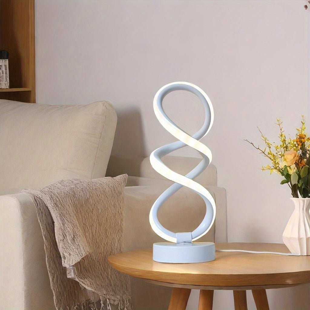 Lampe Spiralux: Design et Ambiance Cosy pour Différents Espaces