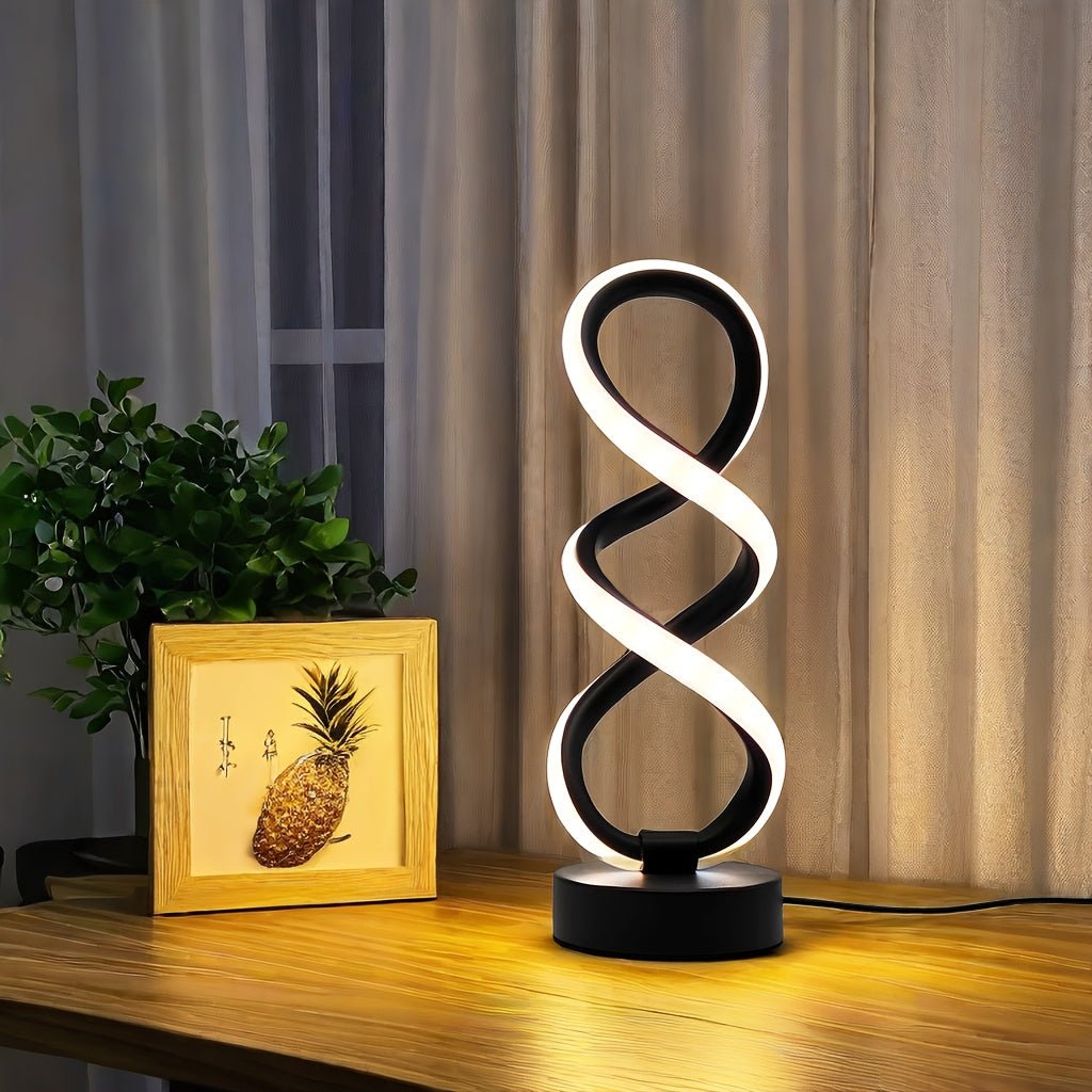 Lampe Spiralux: Design et Ambiance Cosy pour Différents Espaces