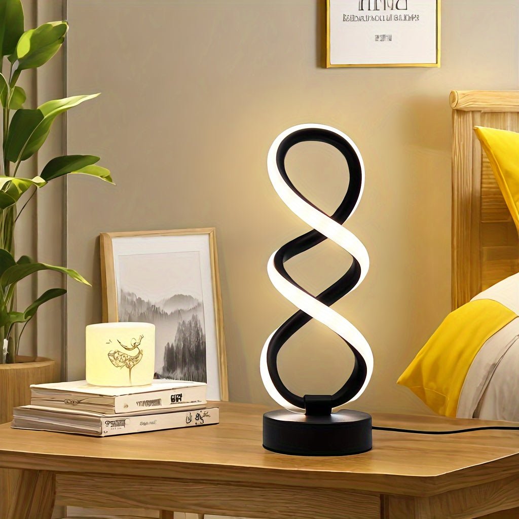 Lampe Spiralux: Design et Ambiance Cosy pour Différents Espaces