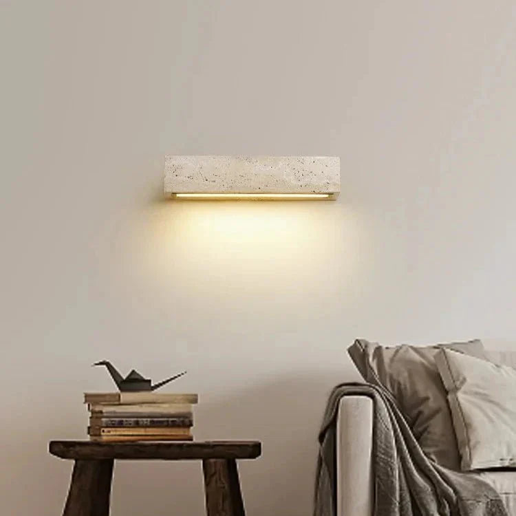 Illuminez votre Extérieur avec la Led-wandleuche Im Travertin-stil