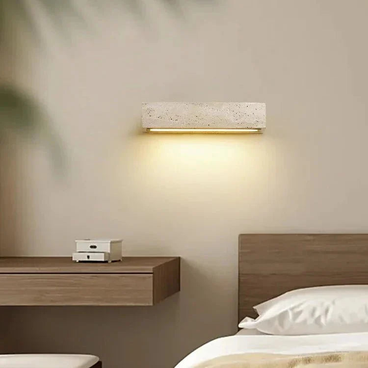 Illuminez votre Extérieur avec la Led-wandleuche Im Travertin-stil
