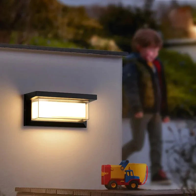 Laissez Entrer la Lumière avec la Twilightserene Außenwandlampe