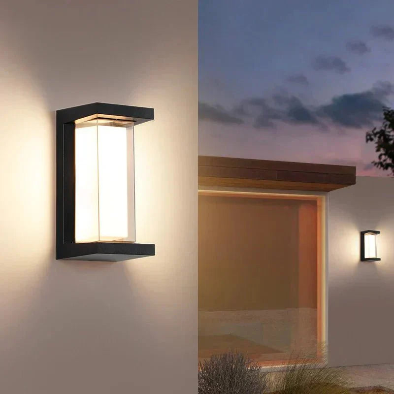 Laissez Entrer la Lumière avec la Twilightserene Außenwandlampe