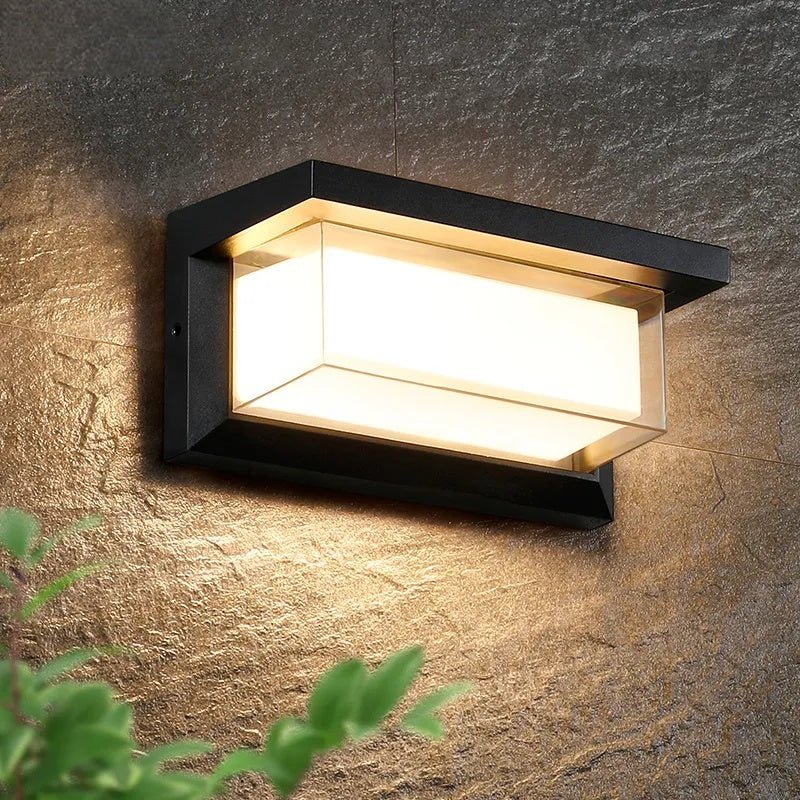 Laissez Entrer la Lumière avec la Twilightserene Außenwandlampe