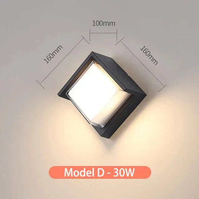 Laissez Entrer la Lumière avec la Twilightserene Außenwandlampe