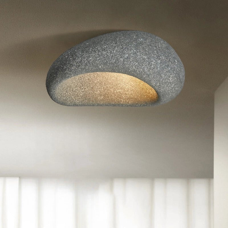 Lumière de Plafond Wabisabi Essence™ : Beauté de L'incomplet