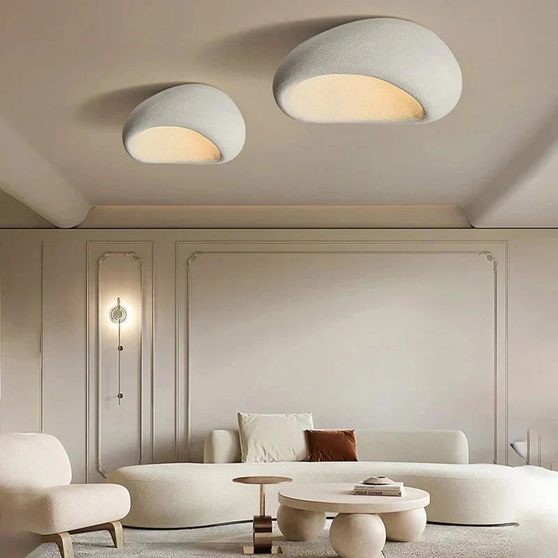 Lumière de Plafond Wabisabi Essence™ : Beauté de L'incomplet