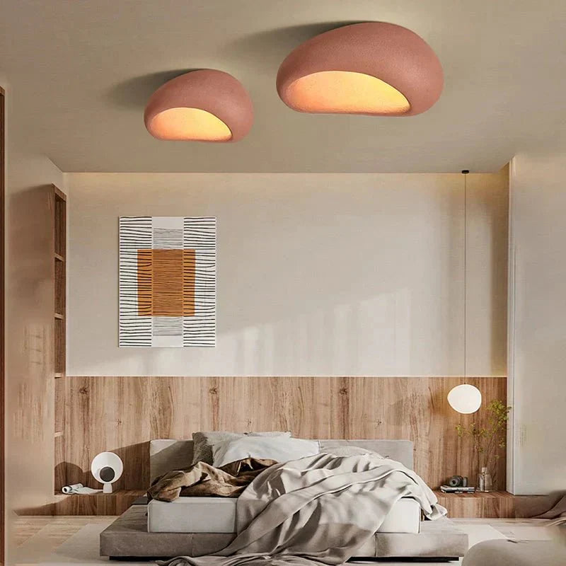 Lumière de Plafond Wabisabi Essence™ : Beauté de L'incomplet