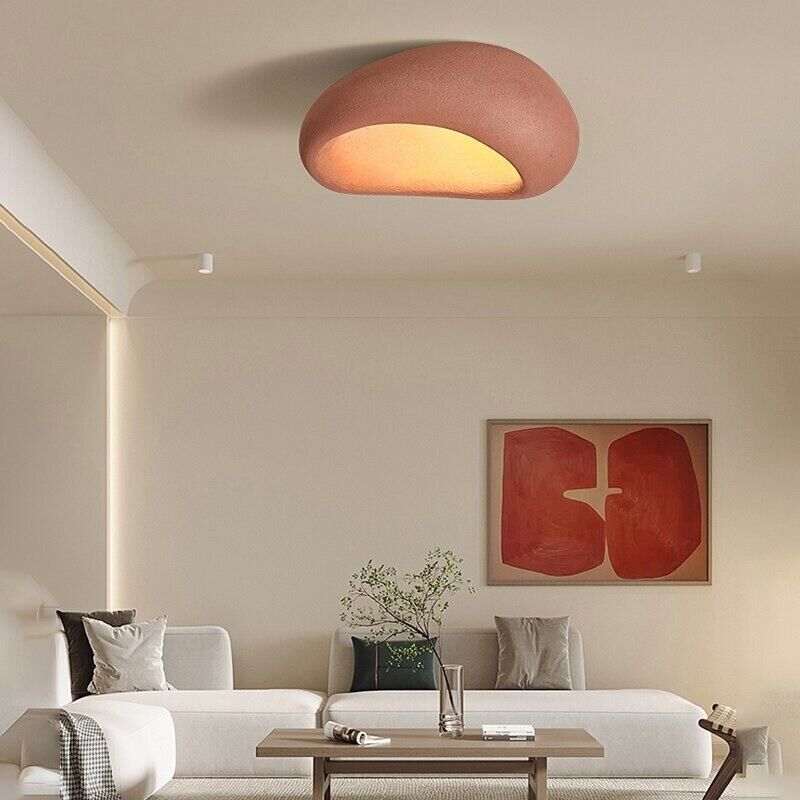 Lumière de Plafond Wabisabi Essence™ : Beauté de L'incomplet