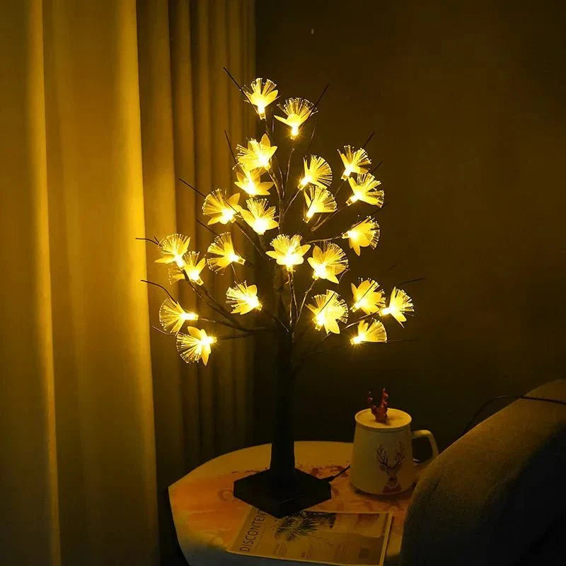 Ajoutez de la Magie à votre Chez-vous avec notre Lampe Fleur D'arbre