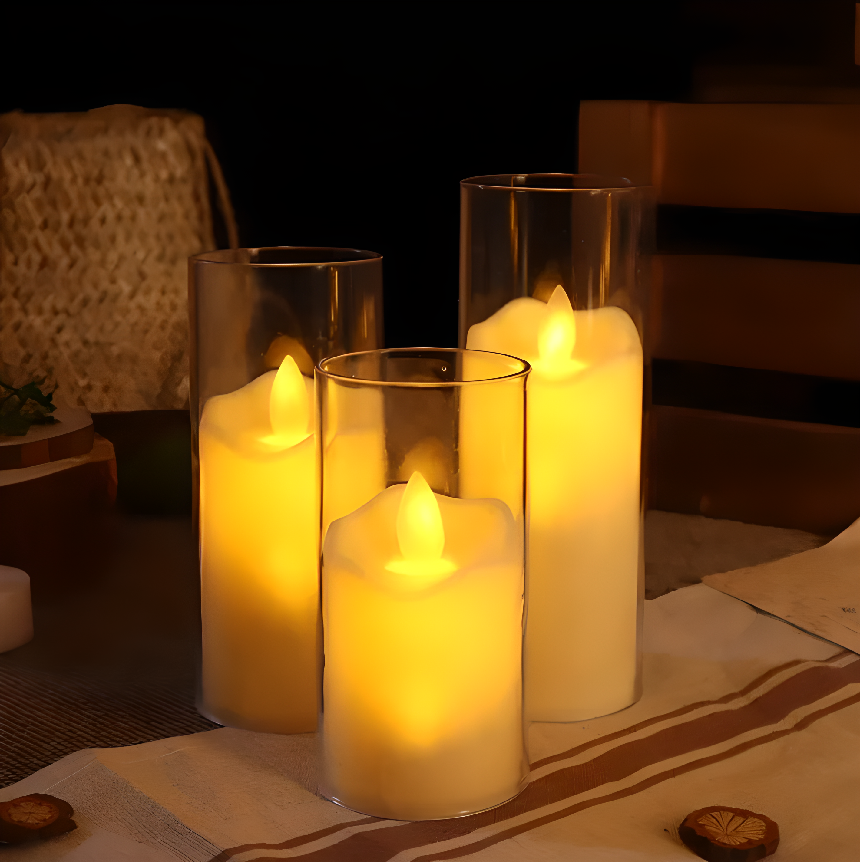 24 bougies LED scintillante mariage BGL1 - MARIAGE/Éclairage - cadoshop