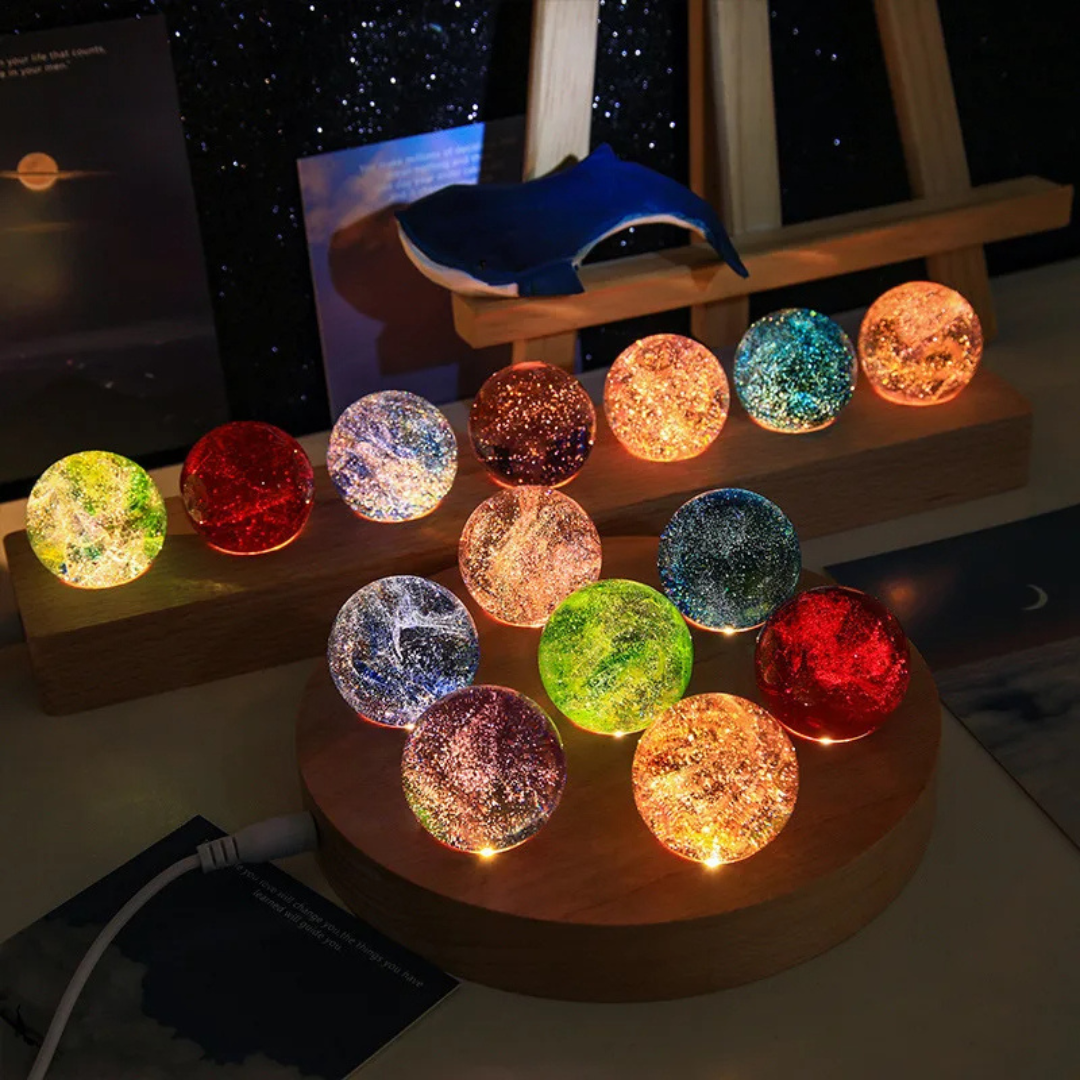 CosmosGlanz Crystal Lamp