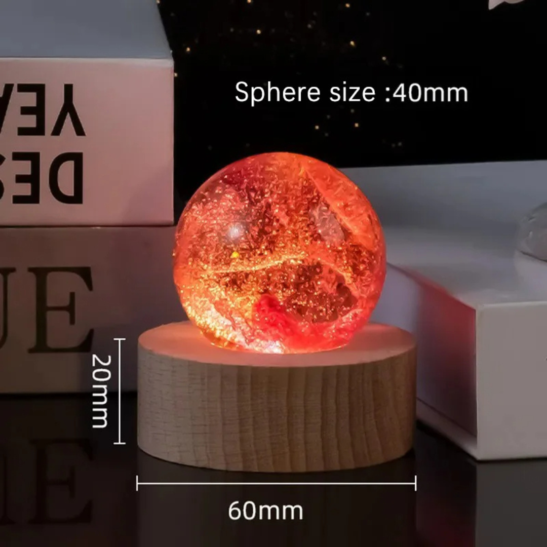 CosmosGlanz Crystal Lamp