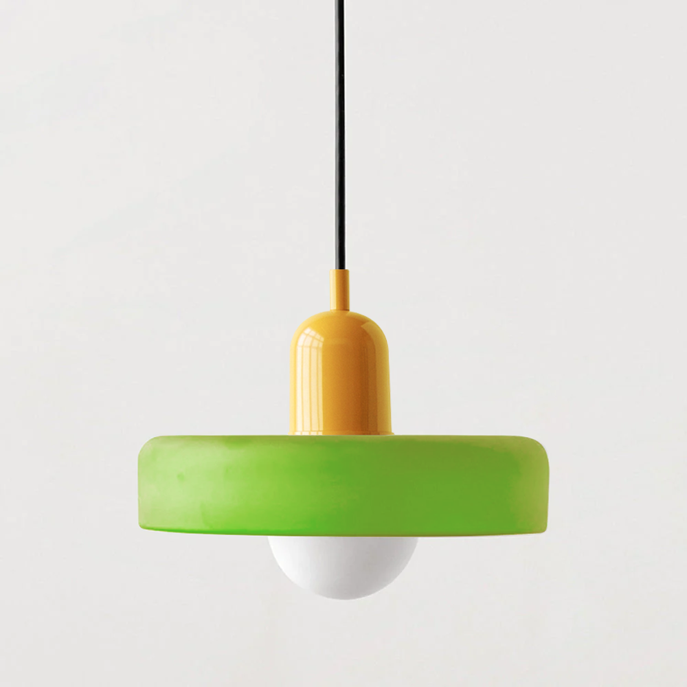 Bauhaus Pendelleuchte – Stilvolles Design aus Buntglas