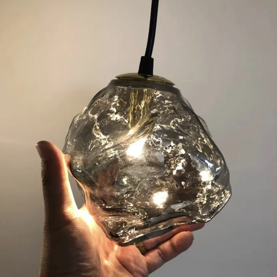 FrostGlow Pendant Lights