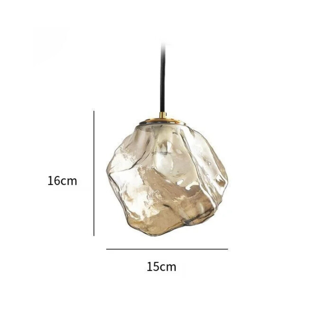 FrostGlow Pendant Lights