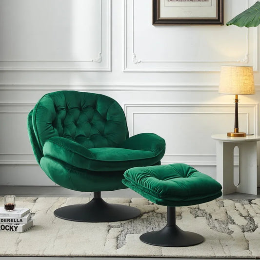 Modern velvet armchair - Living room