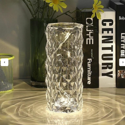 Crystal ambient LED night light - Touch