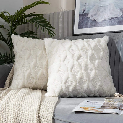 Designer cushion - Plaid texture