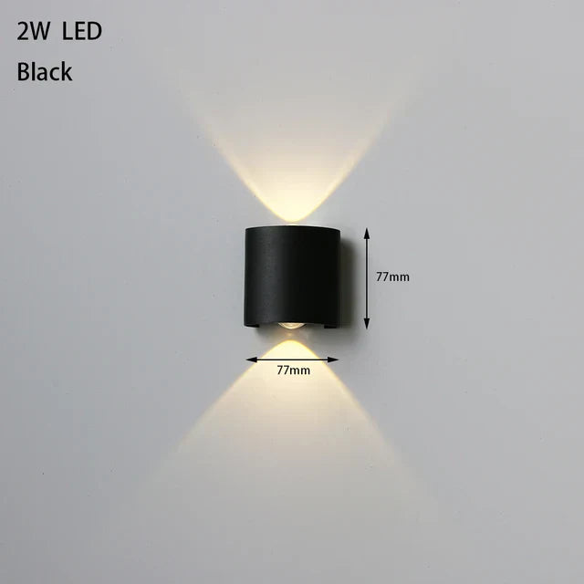 LED-Wandleuchte LichtAkzent