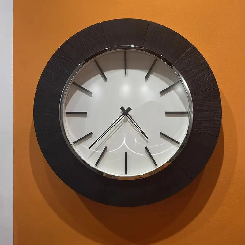 Horloge moderne noir et blanche - 50 cm - Sosho