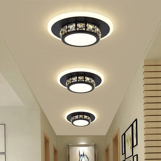 Crystal design ceiling light - LED