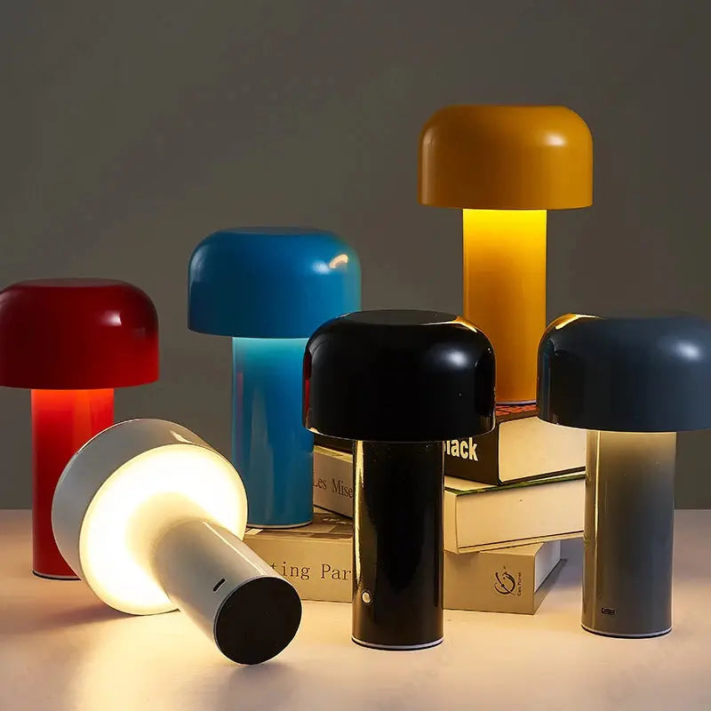 Lampe Champignon - Portable, Rechargeable et Tactile Sosho