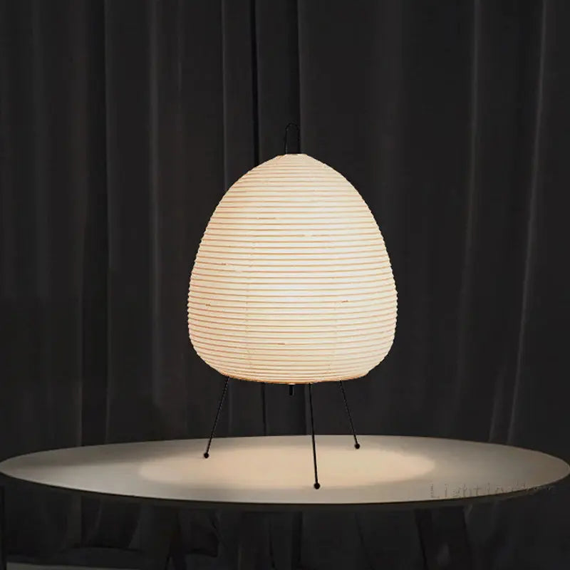 Lampe de Table Akari - Papier de Riz, design japonais Sosho