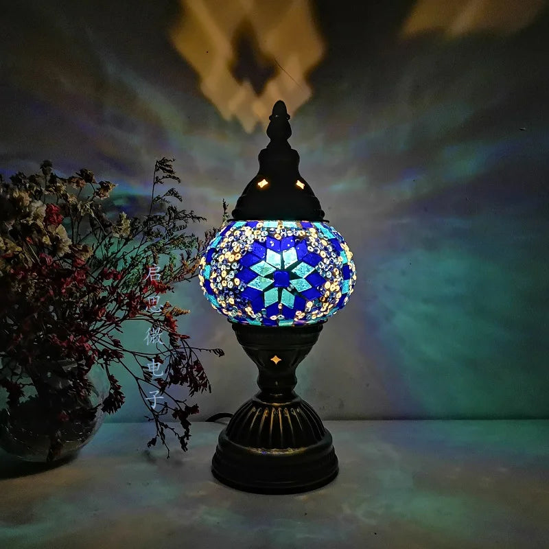 Türkische Mosaiklampe - Sanftes Licht
