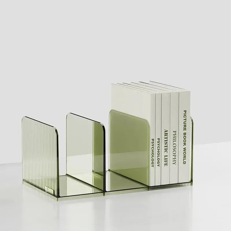 Serre-livre transparent - Solide et design - Sosho