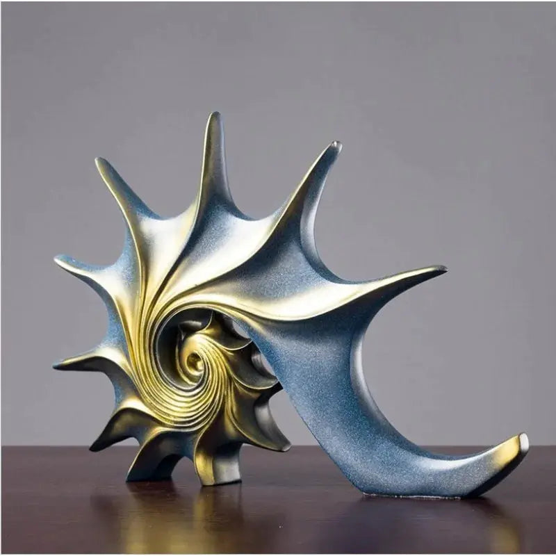 Figurine Escargot de Mer - Sculpture artistique Sosho