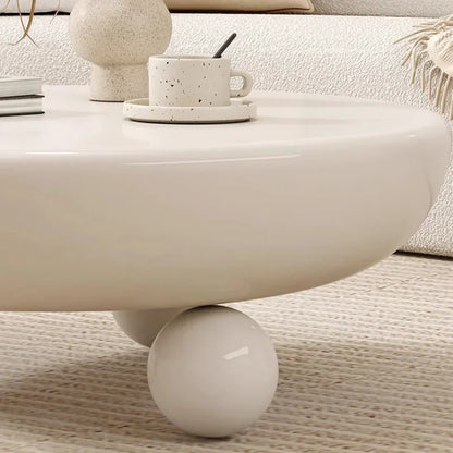Table moderne à pied rond - Salon