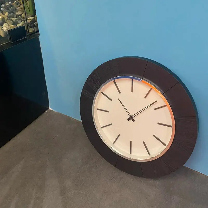 Horloge moderne noir et blanche - 50 cm - Sosho