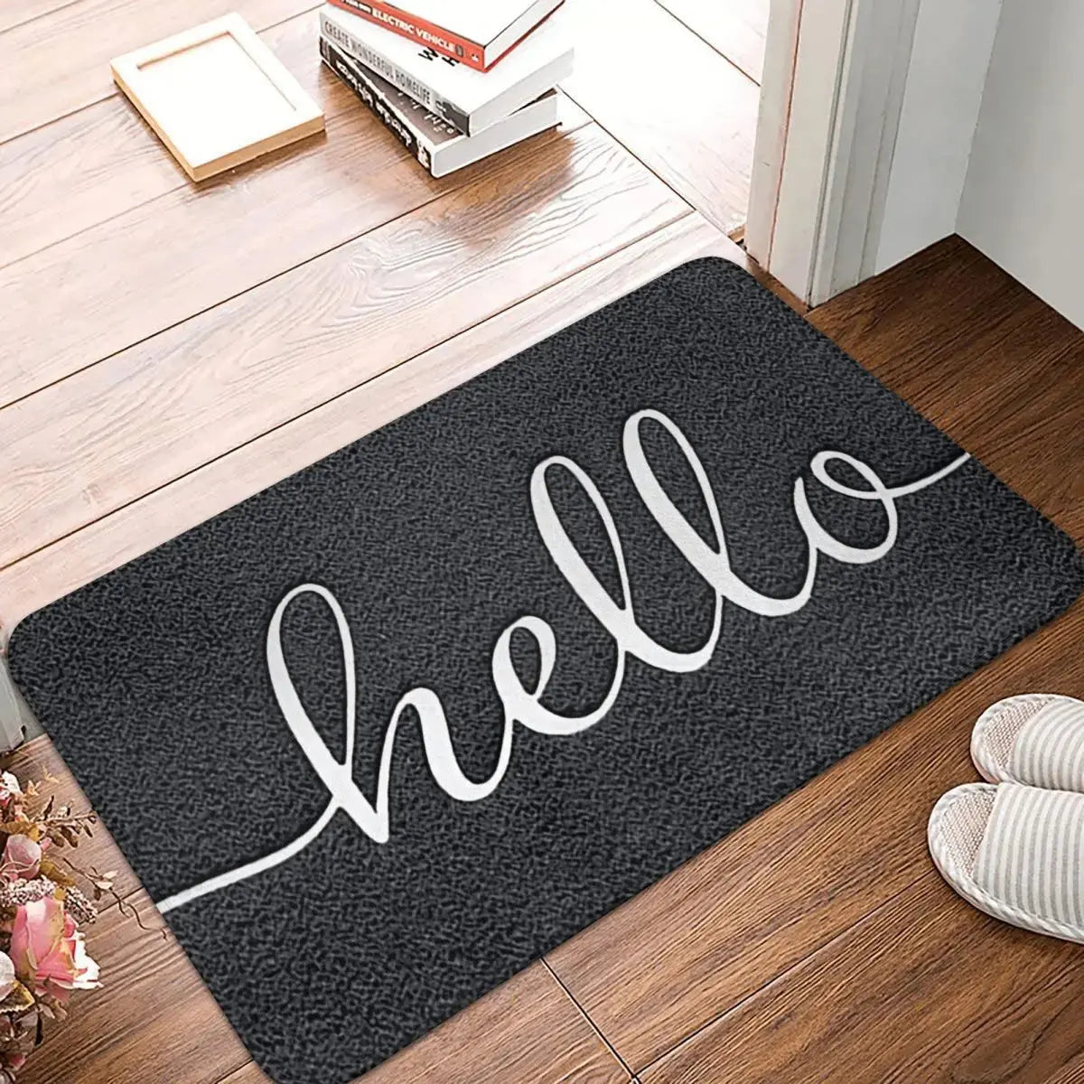 Tapis d'entrée Hello - Paillasson Sosho